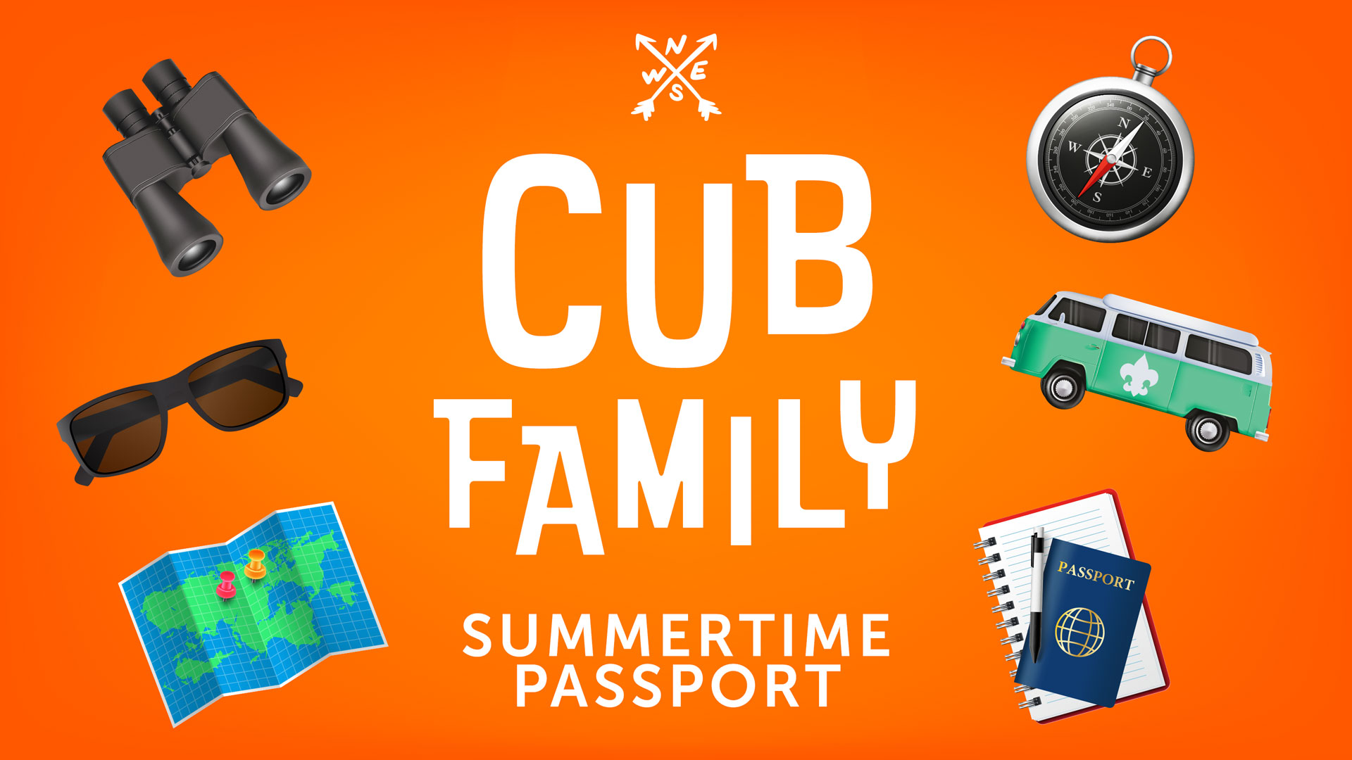 Cub Family Summertime Passport Award